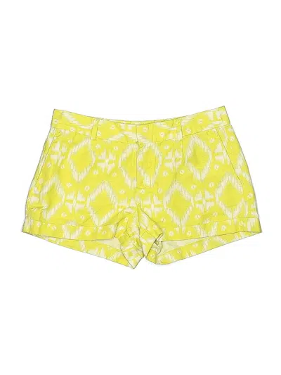 Pre-owned Banana Republic Factory Store Shorts In Yellow
