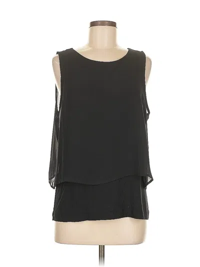 Pre-owned Banana Republic Factory Store Sleeveless Blouse In Black