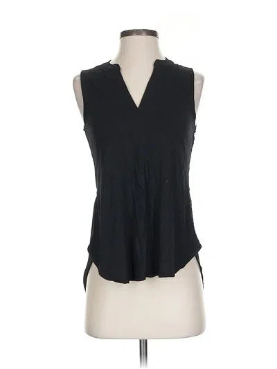 Pre-owned Banana Republic Factory Store Sleeveless Blouse In Black