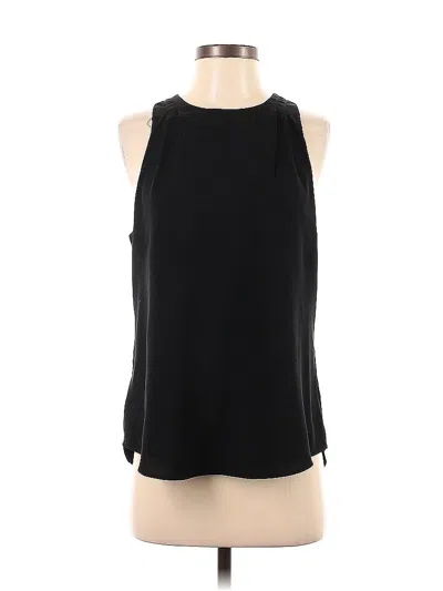 Pre-owned Banana Republic Factory Store Sleeveless Blouse In Black