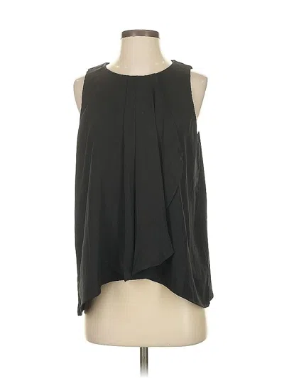 Pre-owned Banana Republic Factory Store Sleeveless Blouse In Black