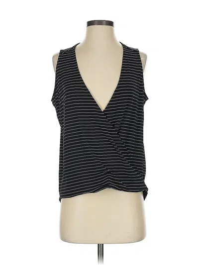 Pre-owned Banana Republic Factory Store Sleeveless Blouse In Black