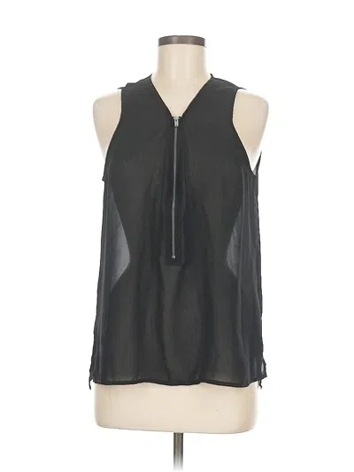 Pre-owned Banana Republic Factory Store Sleeveless Blouse In Black