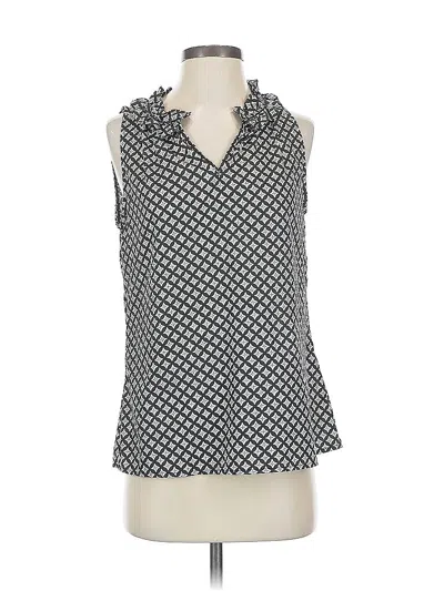 Pre-owned Banana Republic Factory Store Sleeveless Blouse In Black