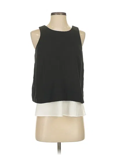 Pre-owned Banana Republic Factory Store Sleeveless Blouse In Black