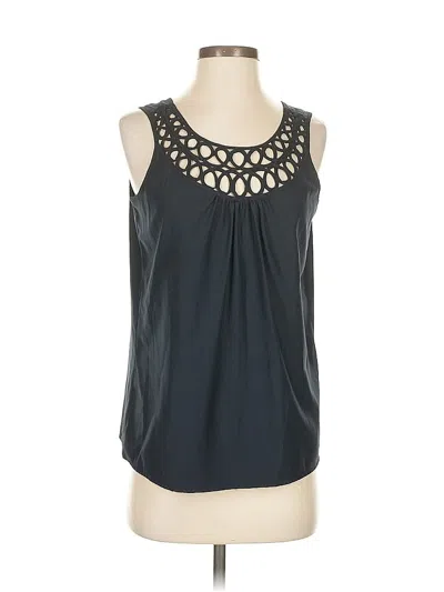 Pre-owned Banana Republic Factory Store Sleeveless Blouse In Black