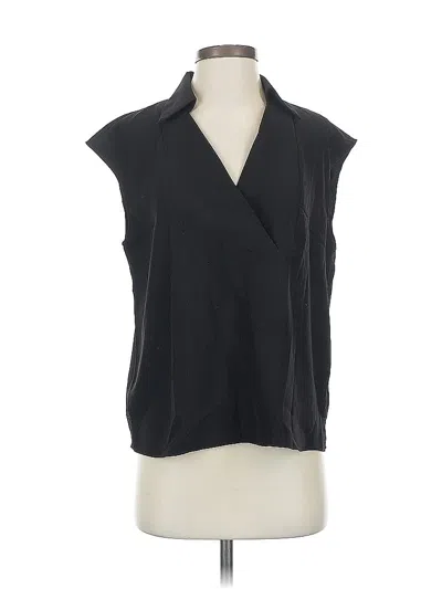 Pre-owned Banana Republic Factory Store Sleeveless Blouse In Black