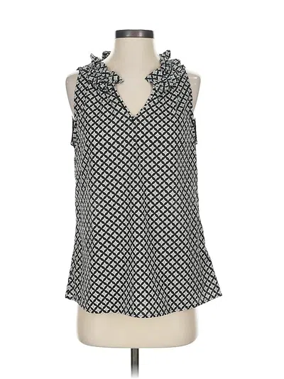 Pre-owned Banana Republic Factory Store Sleeveless Blouse In Black