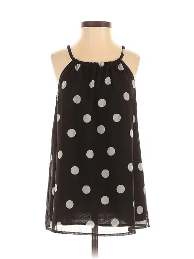 Pre-owned Banana Republic Factory Store Sleeveless Blouse In Black