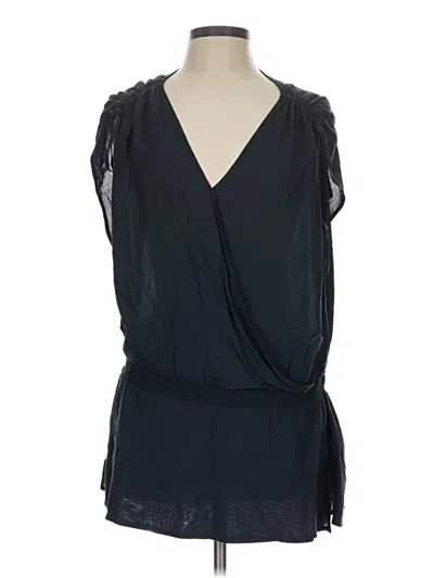 Banana Republic Factory Store Sleeveless Blouse In Black