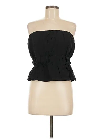 Banana Republic Factory Store Sleeveless Blouse In Black