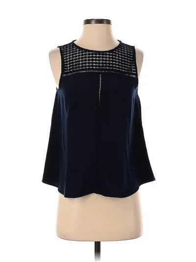 Pre-owned Banana Republic Factory Store Sleeveless Blouse In Blue