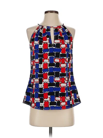 Pre-owned Banana Republic Factory Store Sleeveless Blouse In Blue