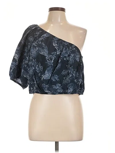 Banana Republic Factory Store Sleeveless Blouse In Blue