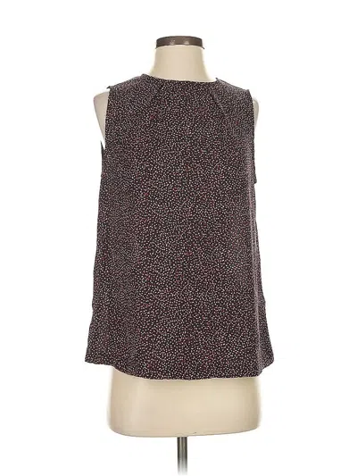 Pre-owned Banana Republic Factory Store Sleeveless Blouse In Brown