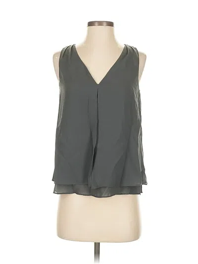 Pre-owned Banana Republic Factory Store Sleeveless Blouse In Gray