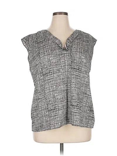 Pre-owned Banana Republic Factory Store Sleeveless Blouse In Gray
