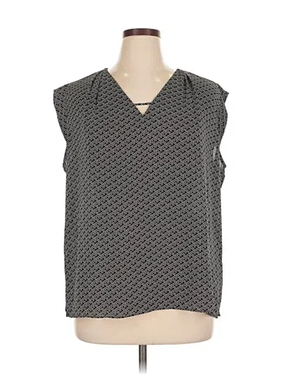 Pre-owned Banana Republic Factory Store Sleeveless Blouse In Gray