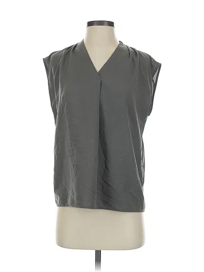 Pre-owned Banana Republic Factory Store Sleeveless Blouse In Green