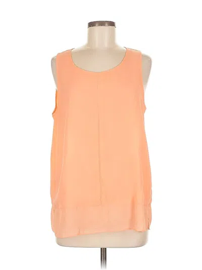 Pre-owned Banana Republic Factory Store Sleeveless Blouse In Orange