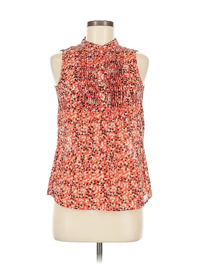 Pre-owned Banana Republic Factory Store Sleeveless Blouse In Orange