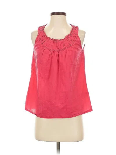 Pre-owned Banana Republic Factory Store Sleeveless Blouse In Pink