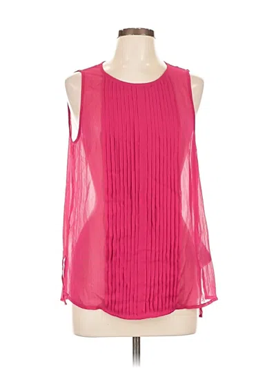 Pre-owned Banana Republic Factory Store Sleeveless Blouse In Pink