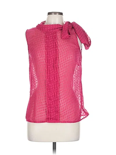 Pre-owned Banana Republic Factory Store Sleeveless Blouse In Pink