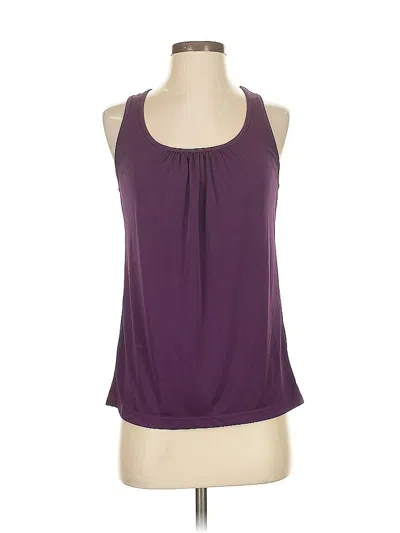 Pre-owned Banana Republic Factory Store Sleeveless Blouse In Purple