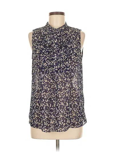 Pre-owned Banana Republic Factory Store Sleeveless Blouse In Purple