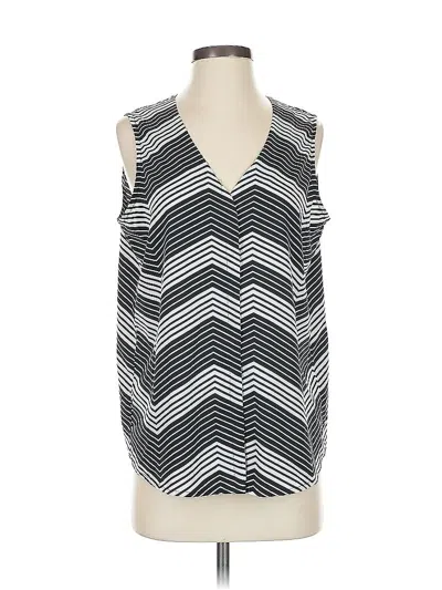 Pre-owned Banana Republic Factory Store Sleeveless Blouse In Silver