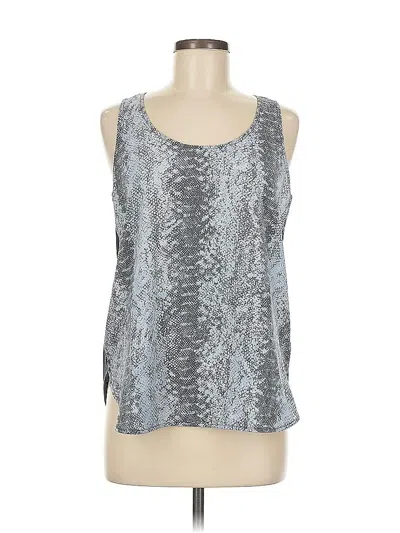 Pre-owned Banana Republic Factory Store Sleeveless Blouse In Silver