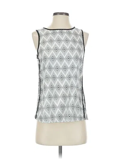 Pre-owned Banana Republic Factory Store Sleeveless Blouse In Silver