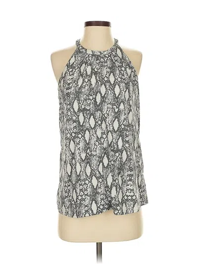 Pre-owned Banana Republic Factory Store Sleeveless Blouse In Silver
