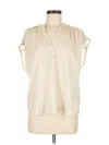 Banana Republic Factory Store Sleeveless Blouse In White