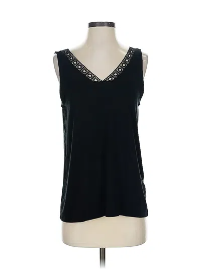 Pre-owned Banana Republic Factory Store Sleeveless T-shirt In Black