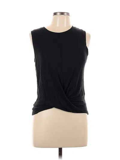 Pre-owned Banana Republic Factory Store Sleeveless T-shirt In Black