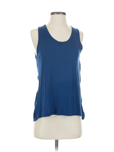 Pre-owned Banana Republic Factory Store Sleeveless T-shirt In Blue