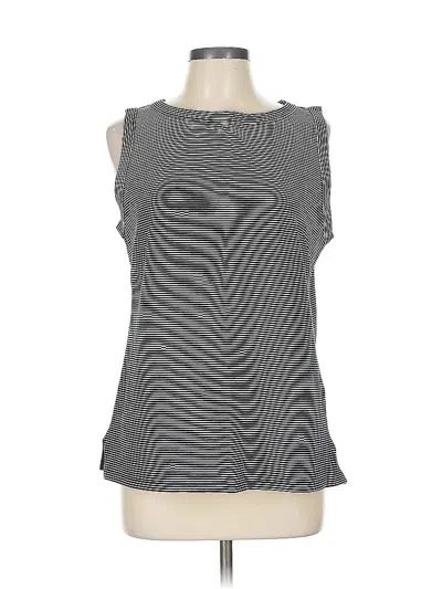 Pre-owned Banana Republic Factory Store Sleeveless T-shirt In Gray
