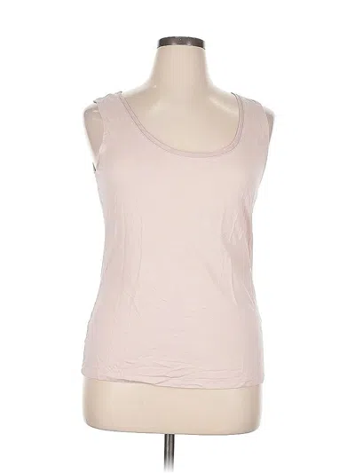 Pre-owned Banana Republic Factory Store Sleeveless T-shirt In Pink