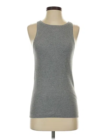 Pre-owned Banana Republic Factory Store Sweater Vest In Gray