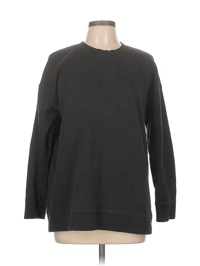 Pre-owned Banana Republic Factory Store Sweatshirt In Black