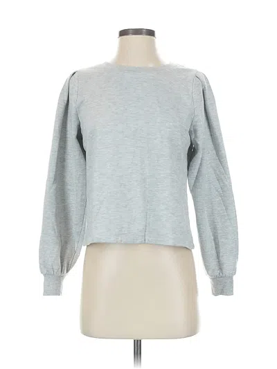 Pre-owned Banana Republic Factory Store Sweatshirt In Gray