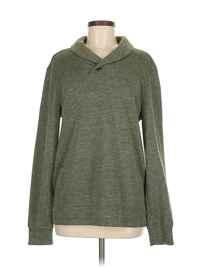 Pre-owned Banana Republic Factory Store Sweatshirt In Green