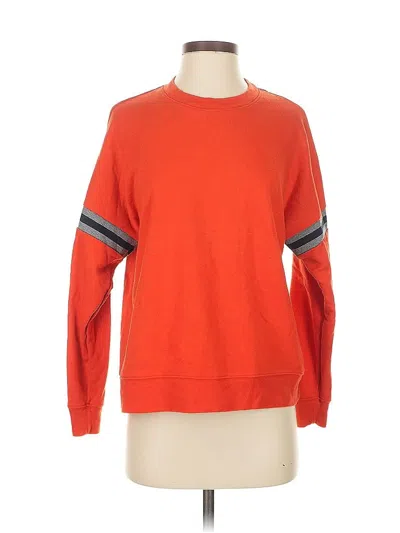 Pre-owned Banana Republic Factory Store Sweatshirt In Orange