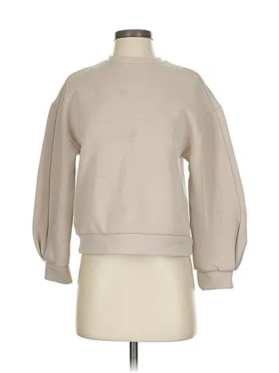 Pre-owned Banana Republic Factory Store Sweatshirt In Tan