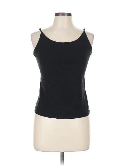 Pre-owned Banana Republic Factory Store Tank Top Black Halter Neckline Tops