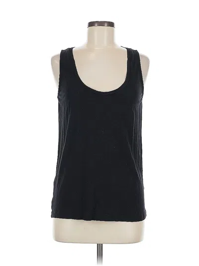 Pre-owned Banana Republic Factory Store Tank Top Black Halter Neckline Tops