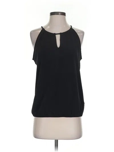 Pre-owned Banana Republic Factory Store Tank Top Black Halter Neckline Tops