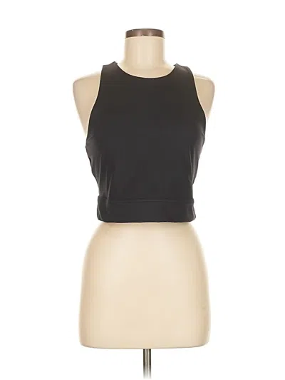 Pre-owned Banana Republic Factory Store Tank Top Black Halter Neckline Tops